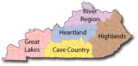 Kentucky Campgrounds, Kentucky Camping Locations